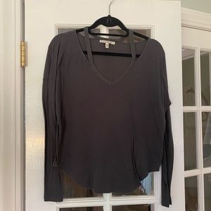 Cut Out Detail Knit Top